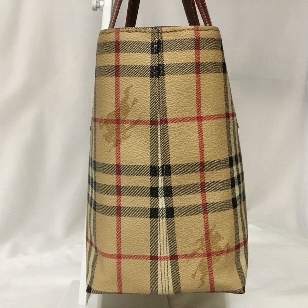 Authentic Burberry Triple Compartment Handbag - Picture 4 of 16